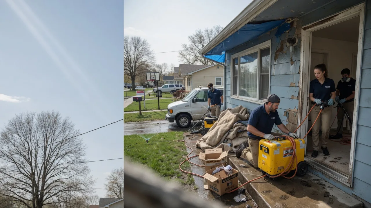 Basement Flood Cleanup in Newburg, WV near me